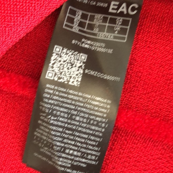 Marciano Nanci Sweater Dress RED XS - Picture 4 of 7